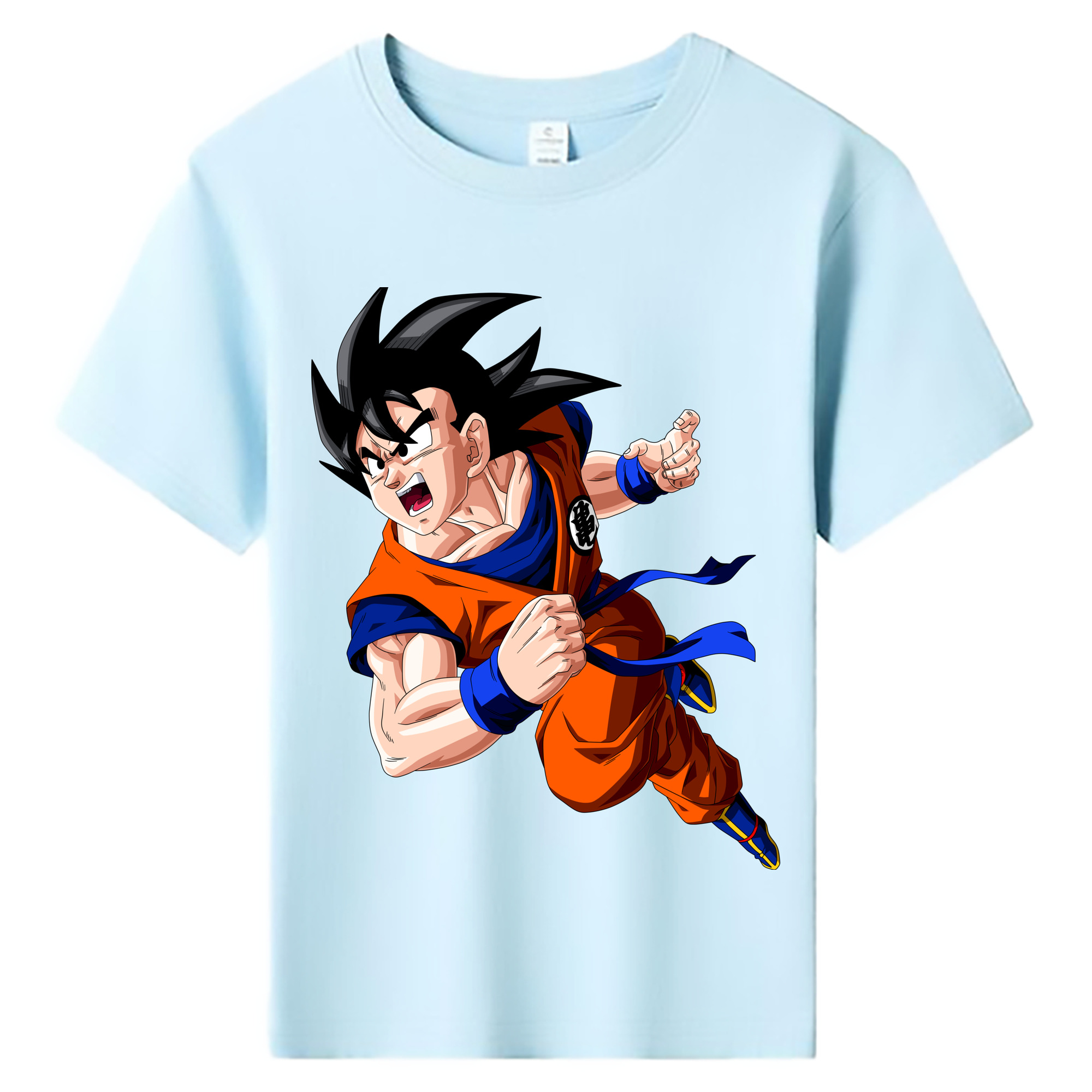 （画像用） ドラゴンボール 孫悟空（そん ごくう）Son Goku カカロット DRAGON BALL Kakarotto 綿100％キッズTシャツ（フロントプリント）